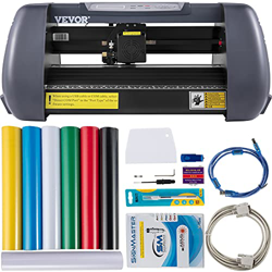 VEVOR Máquina de Plotter de Corte 375 mm 10-800 mm/s Plotter de Corte de Vinilo 58,4 x 24,1 x 15,2cm Pantalla Táctil Inteligente 16 MB Software SignMa precio