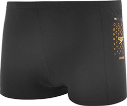 Speedo Pocket Aquashort Am Bañador, Hombre, Black/Mango, 40 características