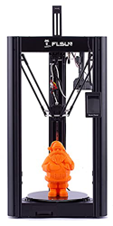 FLSUN Super Racer 3D Delta Printer High Speed Quick Assembly - Procesador táctil de 32 bits, extrusor BMG, diámetro 260 x 330 mm, placa caliente extra características