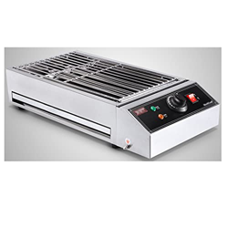 LZL Parrilla de la Barbacoa Parrilla de Barbacoa de Acero Inoxidable Ajustable al Horno eléctrico sin Humo Ajustable para la reunión Familiar Parrilla en oferta