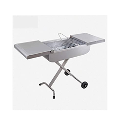 LZL Parrilla de barbacoa portátil para barbacoa al aire libre, hogar, barbacoa, estufa de carbón plegable, para acampar, al aire libre, horno de acero precio