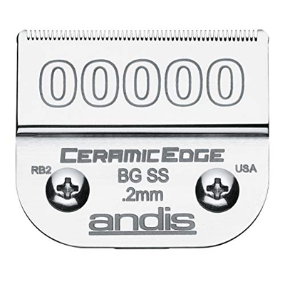 Andis tamaño 00000 cerámica Edge cuchilla desmontable