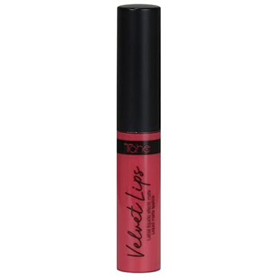 Tahe Velvet Lips Labial Líquido/Pintalabios Líquido Mate de Larga Duración y Alta Cobertura, 7 ml (Only Vip)