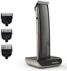 PRITECH Beard Trimmer Hair Clippers Set Cordless Hair Trimmer Electric Shaver Body Groomer Kit Rechargeable Lithium Battery Professional Ceramic Blade en oferta