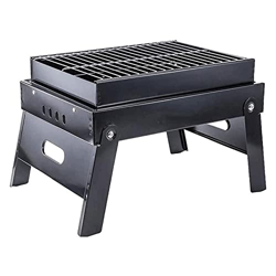 XIXIDIAN Barbacoa Carbon Parrilla de carbón Plegable, Herramienta de Barbacoa portátil for Patio de Picnic al Aire Libre Camping Camping Cocina en oferta