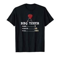 Temporizador de barbacoa Grillmaster Funny Grill Barbecue Camiseta características