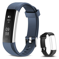 Rayfit Pulsera Actividad Reloj Inteligente Fitness Tracker Podómetro Monitor de Sueño Contador de Calorías Pasos Rastreador de Ejercicios Reloj Salud  precio