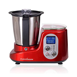 MakeCuisine THERMODREAM MC-THS1 / Robot de Cocina/Multifunción/Báscula electrónica/Vaporera/Roja en oferta