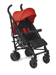 Nurse Hop Silla de Paseo de Plegado Tipo Paraguas, Chasis Aluminio, con Plástico de Lluvia, Coral, 126 669 en oferta