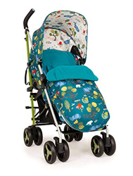 Cosatto Paloma Faith Supa 3 Pushchair – Lightweight Stroller from Birth to 25kg | Compact Fold, Large Shopping Basket, Footmuff (One World) precio