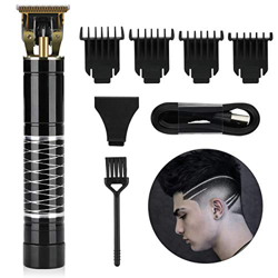 Máquina Cortapelo Hombres Recortadora Eléctrica Recortadora de Cabello para Hombres con batería recargable de 1200 mAh,4 peines guía,Carga USB en oferta