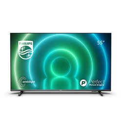 Philips 55PUS7906 / 12 Android TV LED 55 Pulgadas, Smart TV 4K con Ambilight, Imagen HDR Vibrante, Visión Dolby cinematográfica y Sonido Atmos, Compat características