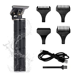 Anself Cortapelos Hombre, Maquinilla Cortar Pelo Impermeable Profesional con Carga USB Adecuada para el Hogar y la Peluquería (Negro) precio