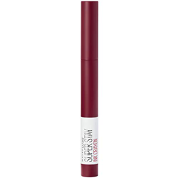 Pintalabios Maybelline New York Super Stay Ink Crayon mate y de larga duración, nº 55 Make It Happen, 1,5 g en oferta