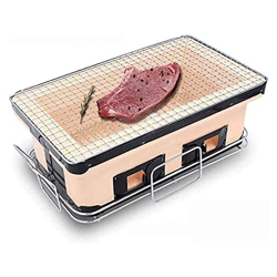 ROM Mini Parrilla de carbón - Parrilla de Mesa de Olla de Barro de Estilo japonés Parrilla de Mesa Parrilla portátil al Aire Libre precio