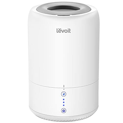 LEVOIT - Humidificadores para dormitorio, humidificador de niebla fría para bebés, humidificador ult, difusor de aceite esencial con modo de sueño int