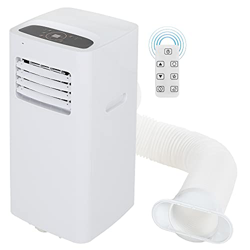 ECD Germany Acondicionador de Aire Portátil 5en1 Ventilador 7000 BTU 2kW, silencioso, 3 Niveles, Temporizador de 24 Horas, EEK A, Dispositivo con Mang en oferta