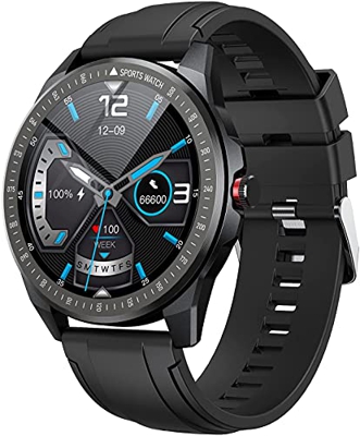 Smartwatch, Reloj Inteligente con 10 Modos de Deporte, Pulsómetro, Cronómetros, Monitor de Sueño, Podómetro Monitores de Actividad Impermeable IP68 Sm