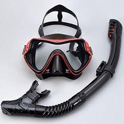 ALLWIN Conjunto de máscara de Buceo Profesional, Gafas antiniebla con Tubo de Gafas de Snorkel, Correa Ajustable para Mujeres, Hombres, máscara de nat características