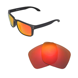 sunglasses restorer Basic Lentes de Recambio Polarizadas Fire Iridium para Oakley Holbrook en oferta