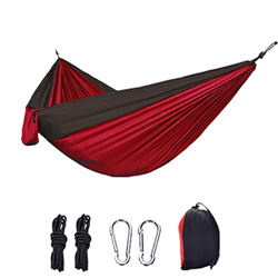 ZSP Hamaca Hamaca portátil de 2 Personas con Barra de esparcidor, Cama de Tela para Patio al Aire Libre, Porche y Patio Balancearse (Color : B) precio