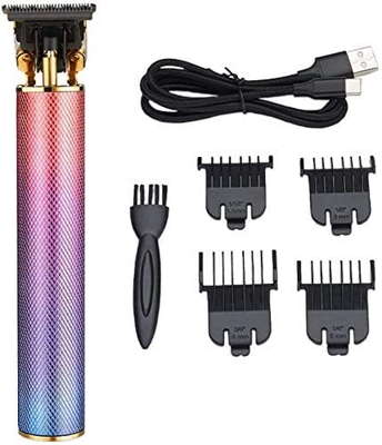 Cortadora Eléctrica de Cabello para Hombres, Máquina Cortapelo, Trimmer Eléctrico, Trimmer Profesional, Corte de Cabello para Hombres Haircut USB Char