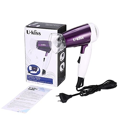 DDyna Secador de Pelo casero Plegable Profesional de 1200 W de Secado rápido secador de Pelo de Iones Anti frizz Fast Trocknend Potente secador de Pel