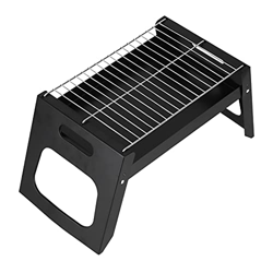 Eosnow Parrilla para Barbacoa, Electroforesis Portátil De Acero Al Carbono Ventilación Tridimensional Parrilla para Barbacoa Plegable para Acampar Al  precio