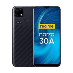 Realme Narzo 30A Smartphone Libre Mega Batería 6000mAh Carga Rápida 6.5" Pantalla HD+ 4GB + 64GB (SD 256GB) Cámara AI 13MP Teléfonos Móviles 4G Dual S precio