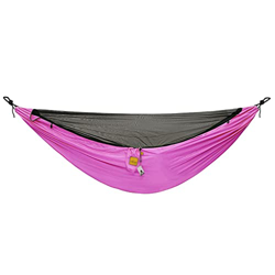 ZSP Hamaca Mosquitera Camping Hamaca Double Portátil Hamaca Lightweight Nylon Parachute Hamacas para Patio Backyard Balancearse (Color : Pink, tamaño  características