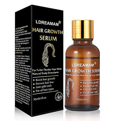 Sérum de crecimiento del cabello,Tratamiento para el Cabello,Antipérdida de Cabello,Promueve más Cabello Ticker,más Completo y más Rápido Crecimiento, en oferta