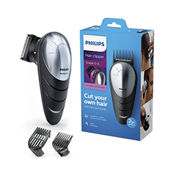 Philips Headgroom QC5570/13 cortadora de pelo y maquinilla Negro, Plata Recargable - Afeitadora (Negro, Plata, 0,5 mm, 1,5 cm, 4,1 cm, Acero inoxidabl precio