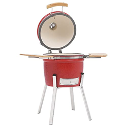 FAMIROSA Barbacoa ahumadora Kamado de cerámica 81 cm-28,54KG precio