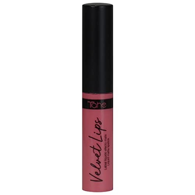 Tahe Velvet Lips Labial Líquido/Pintalabios Líquido Mate de Larga Duración y Alta Cobertura, 7 ml (08 Orgasm)