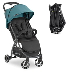 Hauck Swift X - Silla de paseo ligera plegable compacta/ Carrito bebe con mecanismo de plegado con una sola mano, resplado reclinable y correa para tr características