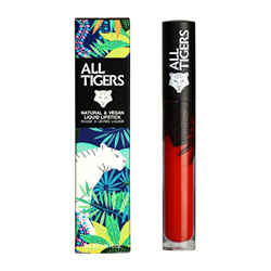 Lápiz Labial Líquido Mate Vegano y Natural - Larga Duración - Color : Rojo Puro"Call Me Queen" 888 - Pintalabios Sin Derivados Petroquímicos - Ingredi precio