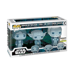 Funko 55624 POP Star Wars ATG- 3PK Force Ghost(GW) , Amazon Exclusive precio