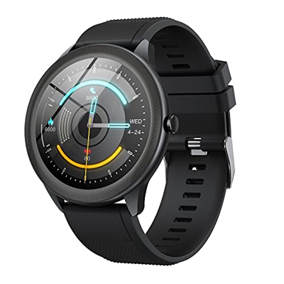 Smartwatch, 1.3" Reloj Inteligente Hombre Mujer Impermeable IP68 con 10 Modos Deportivos , Pulsómetro,Monitor de Sueño, Podómetro Monitores de Activid