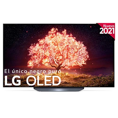 LG OLED OLED55B1-ALEXA 2021-Smart TV 4K UHD 139 cm (55") con Inteligencia Artificial, Procesador Inteligente α7 Gen4, Deep Learning, 100% HDR, Dolby A