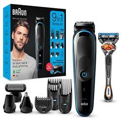 Kit de Barbero BRAUN MGK5280 9 en 1, longitudes (0.5-21 mm) precio