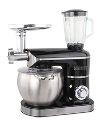 Royalty Line - Robot de cocina 3 en 1 (8,5 L, 2200 W), color negro en oferta