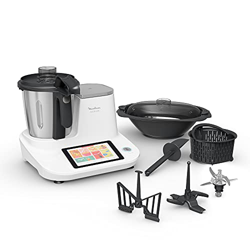 Moulinex Click&Cook HF5061 - Robot de cocina multifunción 3.6 l (Recetario, 10 programas automáticos, temperatura de 30 a 120 ºC, 12 velocidades, 1400 en oferta