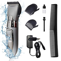 Plartree Cortapelos Profesional para Hombres / Niños, Recortadora de Barba Eléctrica Impermeable, Cortadores de Cabello Eléctricos Inalámbrica Recarga características