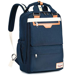 Myhozee Mochila Mujer Hombre, Mochilas Escolares Juveniles Casual Bolsos Mochila Portatil 15.6 Pulgadas con Bolsillo Antirrobo para Viaje Trabajo Inst características