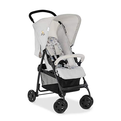 Hauck Sport 171530 - Silla de paseo ligera de 5,9kg, sistema de arnés de 5 puntos, respaldo reclinable, plegable, para bebes de 6 meses a 15kg - pooh 