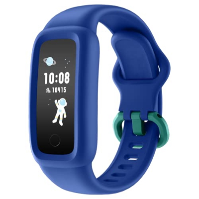 BIGGERFIVE Vigor 2 Pulsera Actividad Inteligente para Niños Niñas, Reloj Inteligente con Podómetro Pulsómetros Monitor de Sueño Contador de Caloría, I