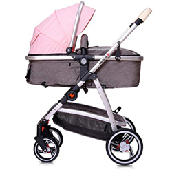 Lalalux Carrito de Bebé Universal y Ligero – Set Completo – Silla de Paseo Multifuncional Hasta 3 Años – Carro Plegable, Deportivo y Doble Suspensión  características