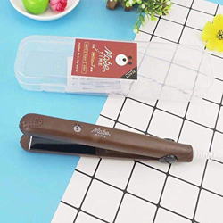 Plancha de Pelo Mini, Planchas Rizadoras 2 en 1 Moldeadores Multifunción para Hombres y Mujeres, Rizar y Alisar Herramienta para Cabello, formato prác precio