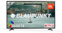 Blaupunkt Televisor Smart TV LED 32" - HD - BLA-32/138Q-GB-11B4-EGBQUX-EU, sonido JBL, Negro precio