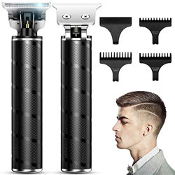 Cortapelos para hombres Pro Outliner con cuchillas en T recargable, 0 mm, con 4 peines guía, para el hogar y la peluquería precio